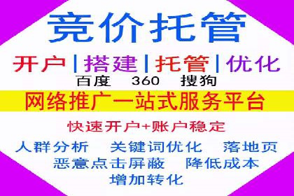 竞价推广代运营服务效果展示